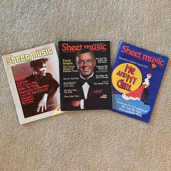 Sheet Music Magazine, 3 issues dated 1986 - Picture 2 of 12